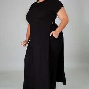 Black wideleg paint set